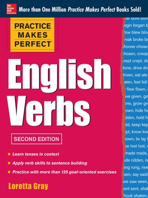 cover image of Practice Makes Perfect English Verbs